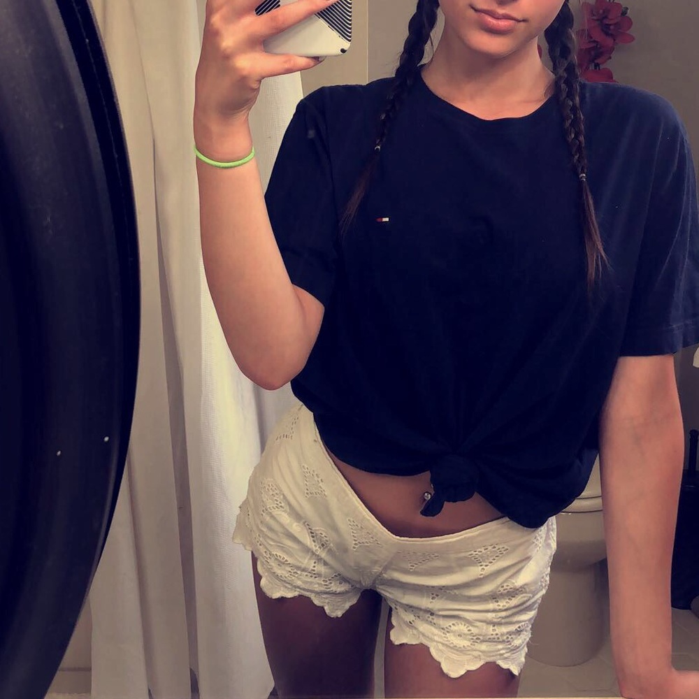 Patrons Of Peace White detailed shorts